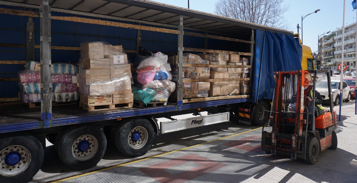Another aid campaign for Ukraine from Komotini Municipality